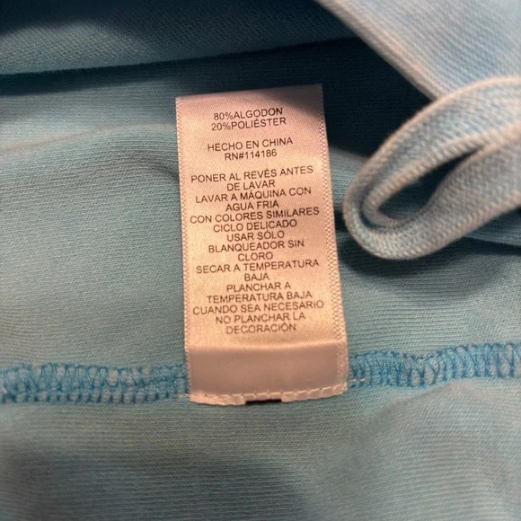 JUICY COUTURE Big Bling Terry Track Suit Jacket and Shorts in Wave Size XL NEW - Picture 14 of 17